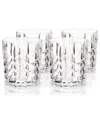 Viski Highland Dof Tumblers Set Of 4 In Clear