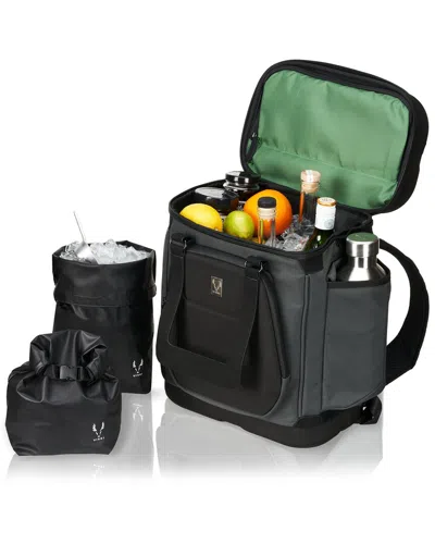 Viski Insulated Black Cooler Backpack