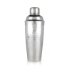 Viski Irving Hammered Cocktail Shaker In Silver
