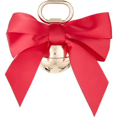 Viski Jingle Bell Bottle Opener In Gold