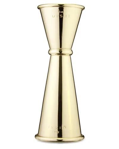 Viski Large Japanese Style Jigger In Gold