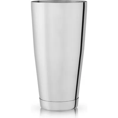 Viski Large Shaking Tin In Silver
