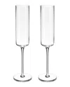 Viski Laurel Champagne Flutes