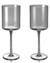 Viski Laurel Crystal White Wine Glasses