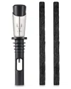 Viski Liquor Aging Kit In Black
