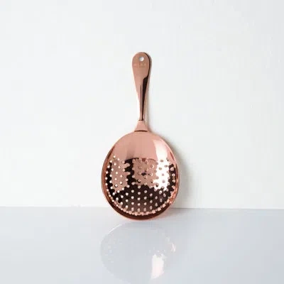 Viski Mercer Summit Julep Strainer In Copper