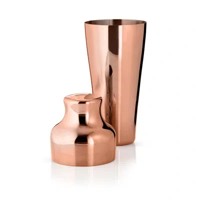 Viski Mercer Summit Parisian Cocktail Shaker In Copper