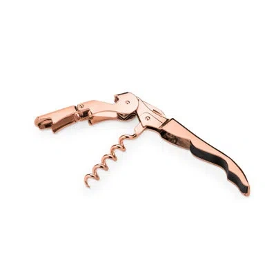 Viski Mercer Summit Signature Waiter's Corkscrew In Copper