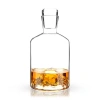 Viski Mountain Crystal Liquor Decanter In Clear