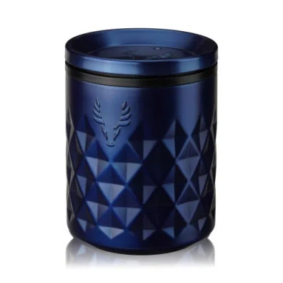 Viski Paragon Stainless Steel Rocks Tumbler In Electric Blue
