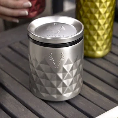 Viski Paragon Stainless Steel Rocks Tumbler In Platinum In Silver