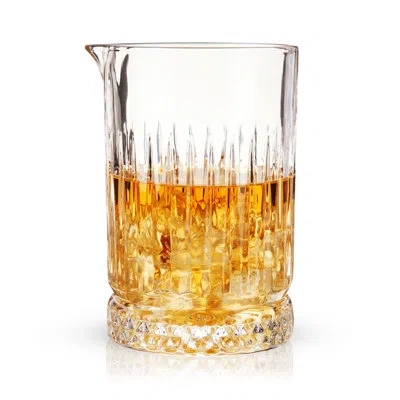 Viski Pedestal Crystal Mixing Glass In Clear