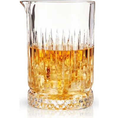 Viski Pedestal Crystal Mixing Glass In Clear