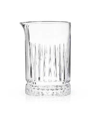 Viski Pedestal Crystal Mixing Glass In Transparent