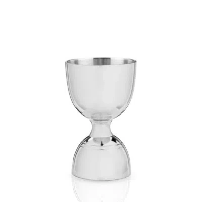 Viski Professional Harrison Canterbury Jigger In Silver