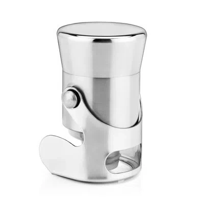 Viski Professional Harrison Heavyweight Champagne Stopper In Silver