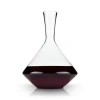 Viski Raye Crystal Angled Wine Decanter In Clear