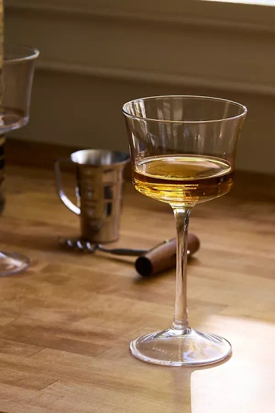Viski Raye Crystal Sour Glasses, Set Of 2 In Transparent