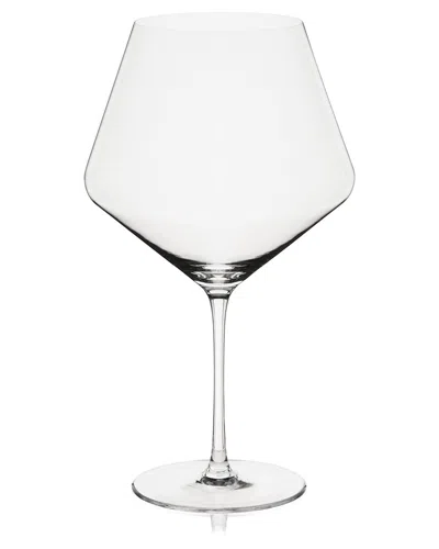 Viski Reserve Liminal Ultralight Burgundy Glass In Transparent