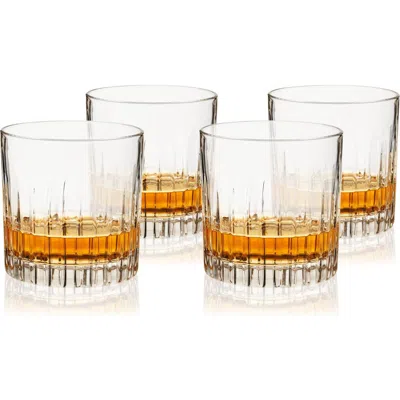 VISKI VISKI RESERVE MILO CRYSTAL NEAT GLASSES SET OF 4