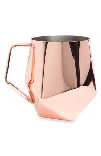 Viski Seneca Faceted Moscow Mule Mug In Copper