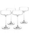 Viski Set Of 4 Reserve Julien Crystal Coupe Glasses