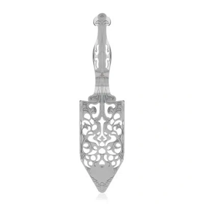 Viski Stainless Steel Absinthe Spoon In Silver