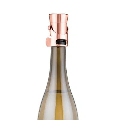 Viski Summit Champagne Stopper In Copper