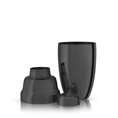 Viski Warren Heavyweight Cocktail Shaker In Black