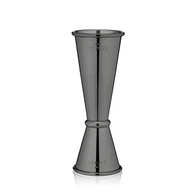 Viski Warren Large Japanese-style Jigger In Black