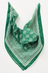 Vismaya Floral Block Print Scarf