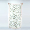 Vismaya Leaf Cascade Scarf In White