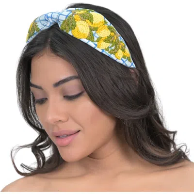 Vismaya Limoncello Headband In Multi