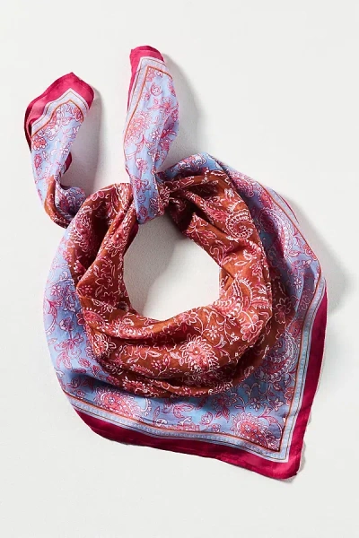 Vismaya Silk Headscarf In Multicolor