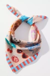 Vismaya Summer Edit Cotton Square Scarf
