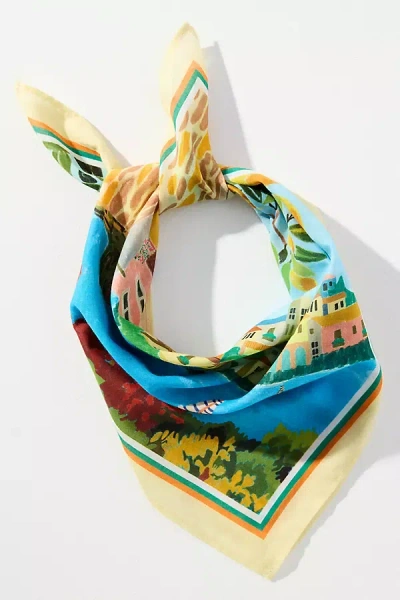 Vismaya Summer Edit Cotton Square Scarf