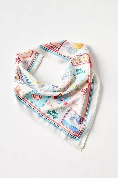 Vismaya X Anthropologie Icon Scarf In White