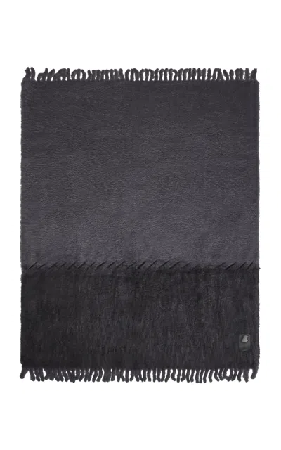 Viso Project Gotham Mohair Balnket In Gray