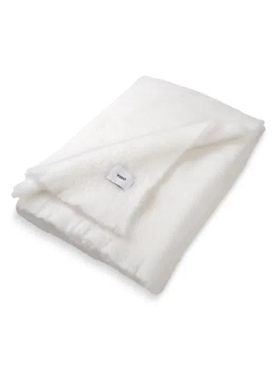 Viso Project Mohair Blanket In White