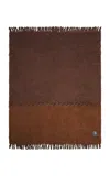 Viso Project Prado Mohair Blanket In Brown