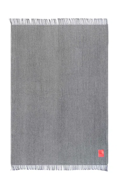 Viso Project Wool Blanket In Gray