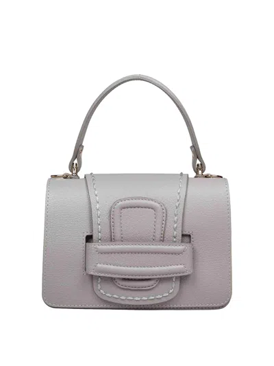 Visonà Handbag Linda In Pearl Color