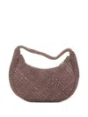 Visonà Braided-strap Shoulder Bag In Brown