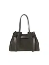 Visonà Camoscio Suede Handbag In Pattern