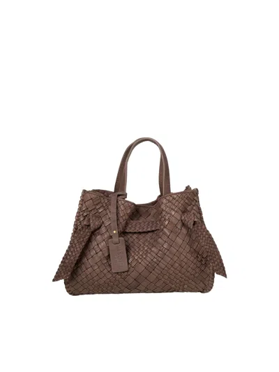 Visonà Visona Dream Brown Bag In Marrone