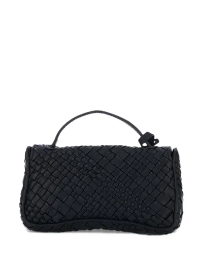 Visonà Dream Woven-design Tote Bag In Black
