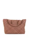 Visonà Esmeralda Tote Bag In Brown