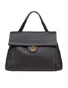 Visonà Handbag 21571 In Black Leather In Black