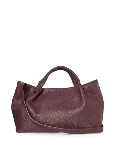 Visonà Mia Leather Tote Bag In Pattern