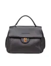 Visonà Handbag 21570 In Black Leather In Black